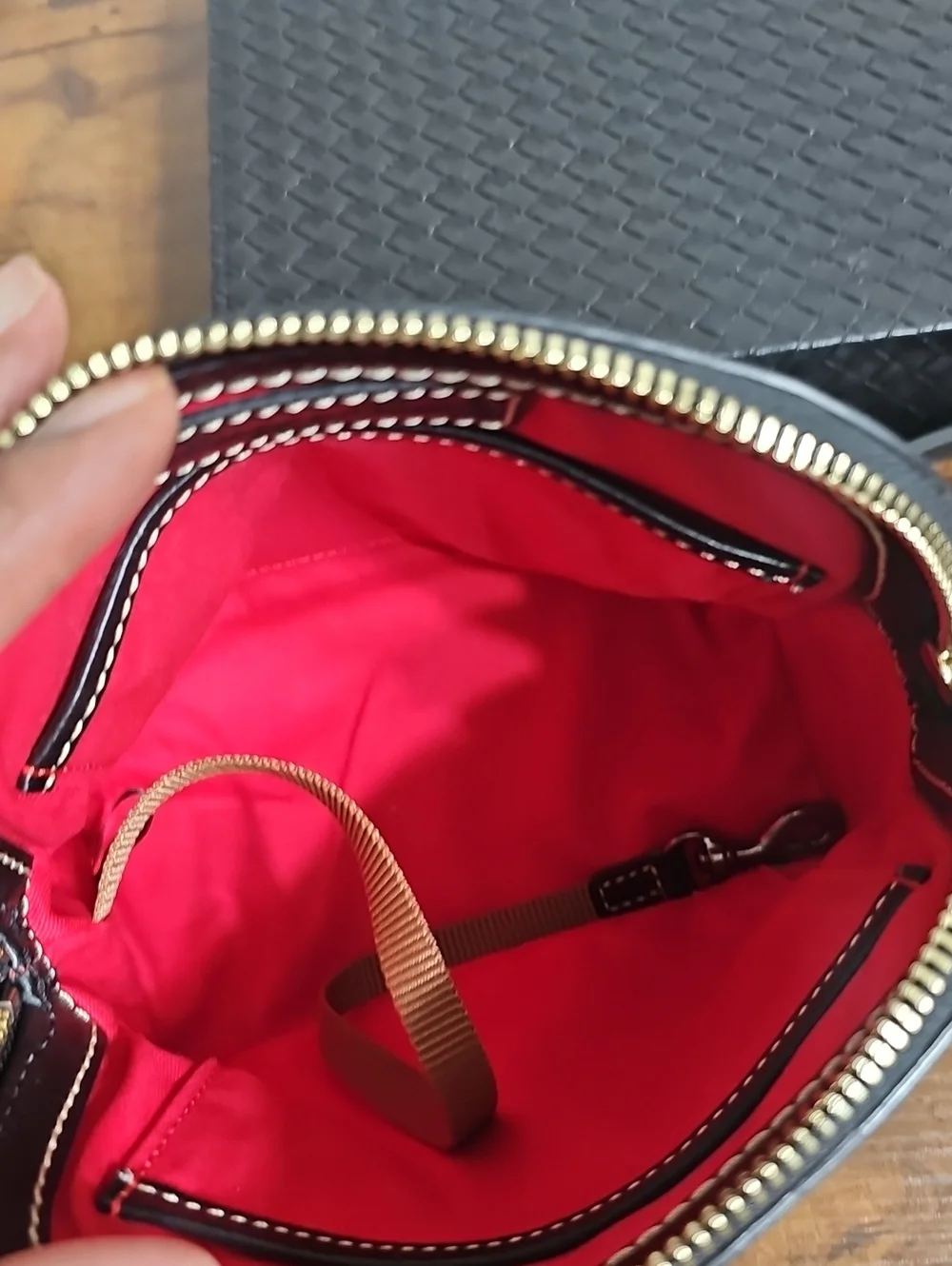 Dooney And Bourke Tucker Domed Crossbody Bag